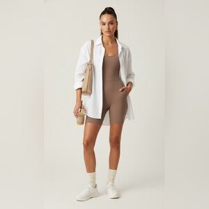 TNAction Romper Aritzia Athleisure Clean Girl Playsuit Medium